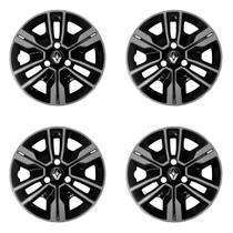 Jogo calota 880ar aro 14 preto prata kwid outsider 2023 Jogo calota 880ar aro 14 preto prata kwid outsider 2023