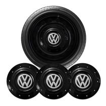 Jogo Calota Amarok Centro Roda Aro 14 15 4x100 VW Gol G1 G2