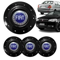 Jogo Calota Amarok Centro Roda Ferro Aro 14 15 4x100 Fiat Siena