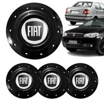 Jogo Calota Amarok Centro Roda Ferro Aro 14 15 4x100 Fiat Siena