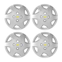 Jogo Calota Aro 13 Celta 2010 2011 2012 2013 Emblema Prata