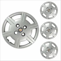 Jogo Calota Aro 13 Corsa Classic 2012 à 2015 Chevrolet GM + Emblema Resinado Jogo Calota Aro 13 Corsa Classic 2012 à 2015 Chevrolet GM + Emblema Resinado