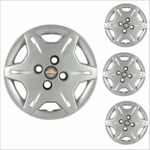 Jogo Calota Aro 13 Corsa Wind 2000 Chevrolet GM + Emblema Resinado Jogo Calota Aro 13 Corsa Wind 2000 Chevrolet GM + Emblema Resinado