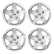 Jogo calota aro 13 Ford Fiesta Ká Escort prata