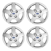 Jogo calota aro 13 Ford Fiesta Ká Escort prata