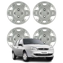 Jogo Calota Aro 13 Ford Fiesta Street 2003 Cubo Baixo Prata Jogo Calota Aro 13 Ford Fiesta Street 2003 Cubo Baixo Prata