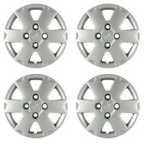 Jogo Calota Aro 13 GM Celta e Corsa Cubo Baixo Prata