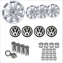 Jogo Calota Aro 13 Gol G5 1.6 2012 2013 Volkswagen + Emblema Resinado + Tampa Ventil + Capa Parafuso Jogo Calota Aro 13 Gol G5 1.6 2012 2013 Volkswagen + Emblema Resinado + Tampa Ventil + Capa Parafuso