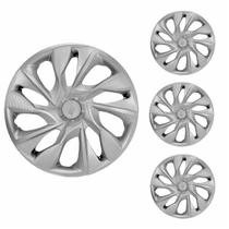 Jogo Calota Aro 14 DS4 Silver Universal Jogo Calota Aro 14 DS4 Silver Universal