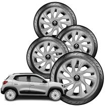 Jogo Calota Aro 14 Esportiva Ds4 Renault Clio