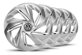 Jogo Calota Aro 14 Esportiva Nitro Vw Gol Voyage Fox Prata Jogo Calota Aro 14 Esportiva Nitro Vw Gol Voyage Fox Prata