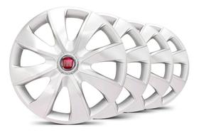 Jogo Calota Aro 14 Esportiva Prime Fiat Palio Uno Mobi Prata Jogo Calota Aro 14 Esportiva Prime Fiat Palio Uno Mobi Prata