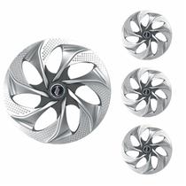 Jogo Calota Aro 14 Evolution Silver Graphite Universal