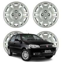 Jogo Calota Aro 14 Fiat Palio Fire/ Elx 2009 Cubo Baixo Prata 055CB-PTA-U Jogo Calota Aro 14 Fiat Palio Fire/ Elx 2009 Cubo Baixo Prata 055CB-PTA-U