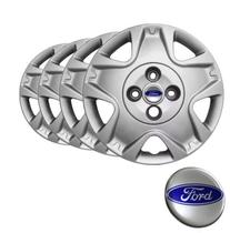 Jogo Calota aro 14 Ford Fiesta Hatch - Sedan Ká Focus Escort Zetec Courier / Grid 025CB prata Jogo Calota aro 14 Ford Fiesta Hatch - Sedan Ká Focus Escort Zetec Courier / Grid 025CB prata