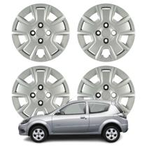 Jogo Calota Aro 14 Ford KA 2012-2013 Cubo Baixo Prata 090CB-PTA-U Jogo Calota Aro 14 Ford KA 2012-2013 Cubo Baixo Prata 090CB-PTA-U
