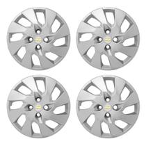 Jogo Calota Aro 14 Gm Onix Corsa Celta Prisma 2014 2015 2016