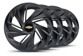 Jogo Calota Aro 14 Nitro Gm Classic Agile Celta Preta Fosca Jogo Calota Aro 14 Nitro Gm Classic Agile Celta Preta Fosca