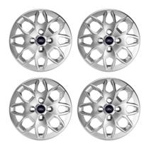 Jogo Calota Aro 14 Novo Ka Sedan 16 17 Emblema Original Azul Jogo Calota Aro 14 Novo Ka Sedan 16 17 Emblema Original Azul