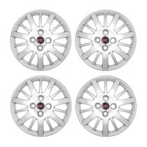 Jogo Calota Aro 14 Palio Siena Elx 2009 10 Emblema Resinado Jogo Calota Aro 14 Palio Siena Elx 2009 10 Emblema Resinado