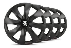 Jogo Calota Aro 14 Prime Peugeot 206 207 Hoogar Preta Fosca Jogo Calota Aro 14 Prime Peugeot 206 207 Hoogar Preta Fosca