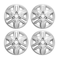 Jogo Calota Aro 14 Renault Kwid Outsider 2024 (Prata) Jogo Calota Aro 14 Renault Kwid Outsider 2024 (Prata)