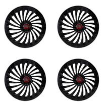 Jogo calota aro 14 twister preta grand siena idea strada