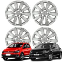 Jogo Calota Aro 14 VW Fox Space Polo 2014 Cubo Padrão Prata 121CP-PTA-U Jogo Calota Aro 14 VW Fox Space Polo 2014 Cubo Padrão Prata 121CP-PTA-U