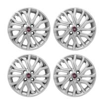 Jogo Calota aro 15 Fiat Argo/Cronos 2022 prata