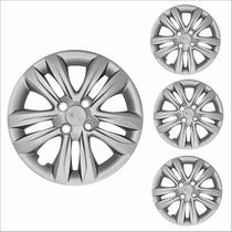 Jogo Calota Aro 15 HB20 Hatch Sedan 2016 à 2018 Hyundai Jogo Calota Aro 15 HB20 Hatch Sedan 2016 à 2018 Hyundai