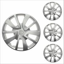 Jogo Calota Aro 15 Sandero Logan 2014 à 2020 Renault Jogo Calota Aro 15 Sandero Logan 2014 à 2020 Renault