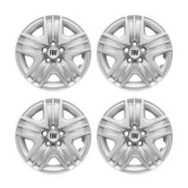 Jogo Calota Aro 16 Fiat Toro 2022/. Prata C/Emblema Jogo Calota Aro 16 Fiat Toro 2022/. Prata C/Emblema