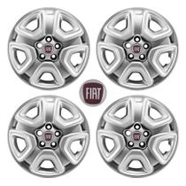 Jogo Calota Aro 16 Nova Fiat Toro 2021 2022 Emblema Vermelho Jogo Calota Aro 16 Nova Fiat Toro 2021 2022 Emblema Vermelho