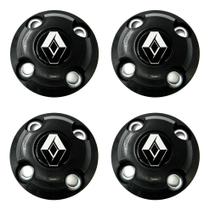 Jogo calota Calotinhas Central Renault CLIO / LOGAN/ SANDERO / KANGOO / MEGANE para Roda De Ferro ar