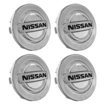 Jogo Calota Central 55mm Nissan Tiida Livina March Frontier Jogo Calota Central 55mm Nissan Tiida Livina March Frontier