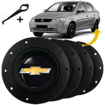 Jogo Calota Central Gm Corsa Celta Agile Aro 13 14 15 Amarok