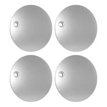 Jogo Calota Central para Roda Esportiva Aranha Binno Prata