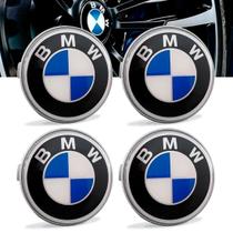 Jogo Calota Centro Meio Roda Bmw 320i 325i 328i 118i 69mm