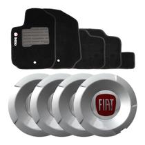 Jogo Calota de Centro Stilo Sporting Abarth 2.4 FT3869 + Tapetes Bordados Stilo Jogo Calota de Centro Stilo Sporting Abarth 2.4 FT3869 + Tapetes Bordados Stilo