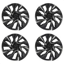 Jogo Calota DS4 Aro 15 Todos Universal 4x100 4x108 5x100 Black Chrome