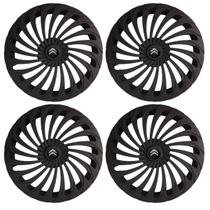 Jogo calota esportiva 14 twister preto fosco c3 c4 picasso Jogo calota esportiva 14 twister preto fosco c3 c4 picasso