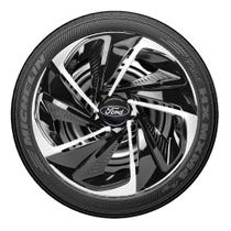 Jogo Calota Esportiva Nitro Aro 14 Ford Fiesta Ka Sedan