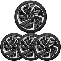 Jogo Calota Esportiva Nitro Aro 14 Vw/volkswagen Voyage