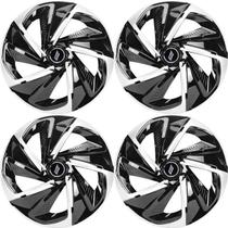 Jogo Calota Esportiva Universal Aro 14 Elitte Nitro Black Si Jogo Calota Esportiva Universal Aro 14 Elitte Nitro Black Si