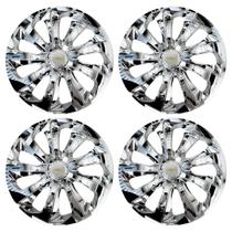 Jogo Calota Esportiva Velox 15 Cromada Onix 2013 2014 2020 Jogo Calota Esportiva Velox 15 Cromada Onix 2013 2014 2020