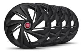 Jogo Calota Fiat Aro 14 Nitro Palio Mobi Siena Preta Fosca Jogo Calota Fiat Aro 14 Nitro Palio Mobi Siena Preta Fosca