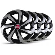 Jogo Calota Fiat Uno Economy Way 2009 2010 2011 2012 Aro 14