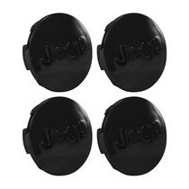 Jogo Calota Meio Tampa Roda Jeep Renegade Compass Preta