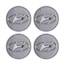 Jogo Calota Miolo Centro Hyundai Creta 2019 2020 2021 Prata Jogo Calota Miolo Centro Hyundai Creta 2019 2020 2021 Prata