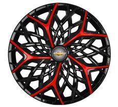 Jogo Calota Moove Red Aro 14 Para Onix 2015 2016 2017